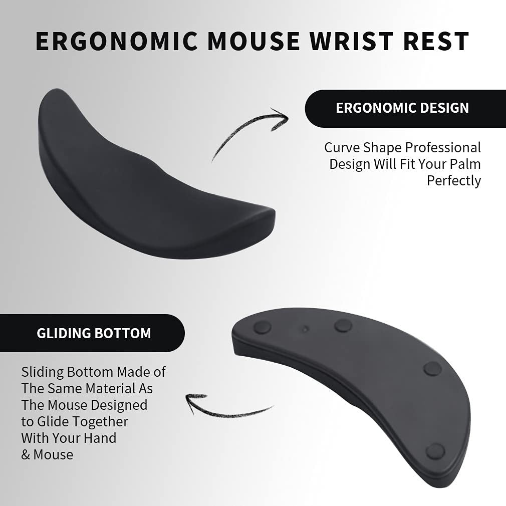 StudesKing™ Curved Wrist Rest – Relieve Pain & Boost Focus