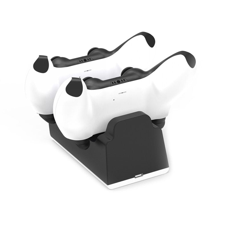 StudesKing™ PS5 Wireless Controller Dual Charger – Keep Your Setup Organized