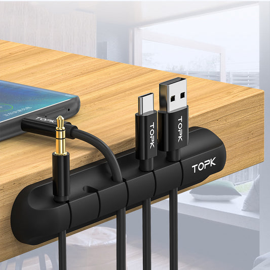 StudesKing™ USB Cable Organizer – Keep Your Desk Neat & Tangle-Free