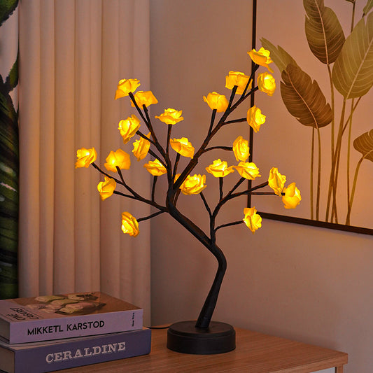 StudesKing™ LED Flower Table Lamp – Create a Cozy Study Atmosphere